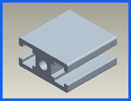 Powder Coat Paint Aluminium Extruded Tubing/Tube/Pipe 6060 T6