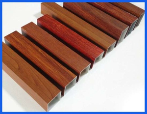 Wood Frumentum transitus Aluminium profile tubo / Pipe (VI) LXI (VI) LXIII (VI) LX