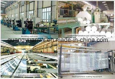 Anodized /Powder Coated Aluminum Extruded Pipe/Tube/Tubing 5052 5A02 5083