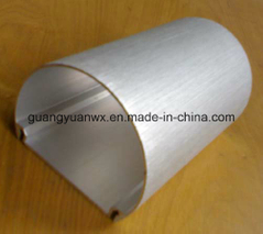 2024 Silver Oval Anodized Aluminium Machined Tube