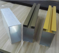 Modular Square Metric Aluminum Tube Profiles