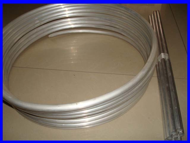 solid tapered mandrel bent aluminum tube