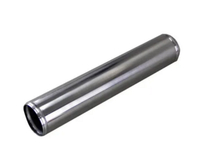 White Elliptical Stiffen Aluminum Seamless Pipe