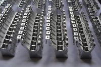 Led U Shaped White Aluminum Machining Parts