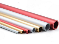 Large Dia Raw Elliptical Aluminium Tube 