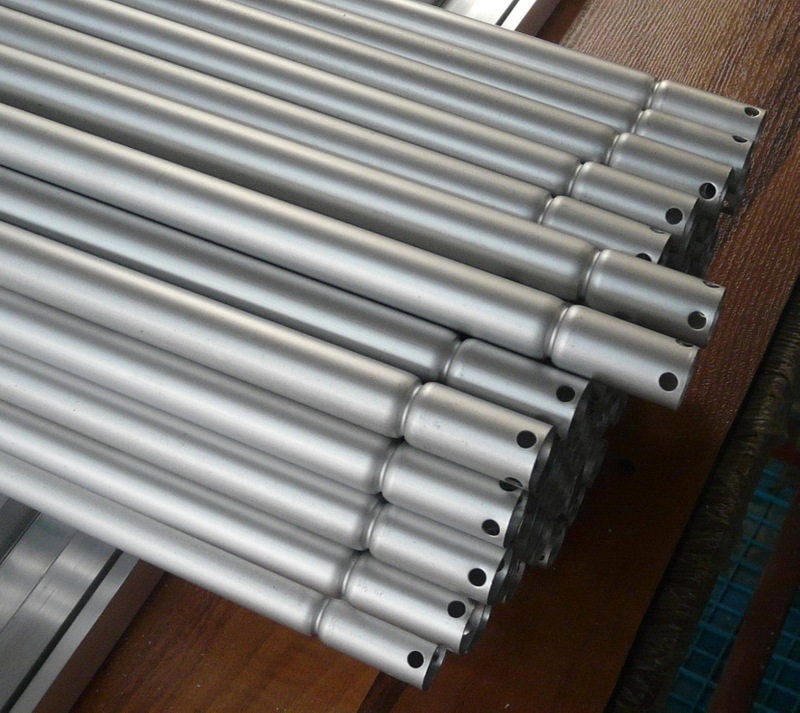 custom drawn aluminum gas tube