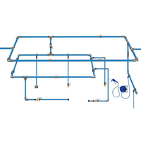 Micro Light Custom Aluminum Compressed Air Pipe