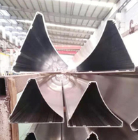 Triangular Metric Ribbed Aluminum Seamless Pipe