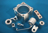D Shaped One Inch Pre-bent Aluminum Machining Parts