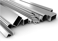 Square Extruded Flattening Aluminium Tube 